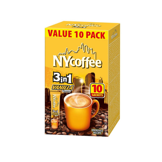 NY Coffee Vanilla Latte 10pk 140g