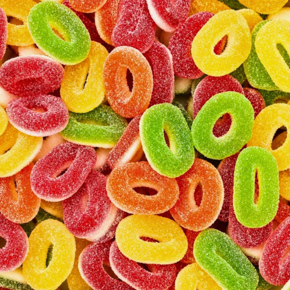 Sour Assorted Rings | 12 Kg