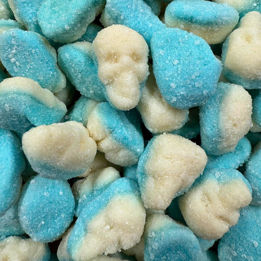 Sour Coated Blue Foam Skull | 2 Kg