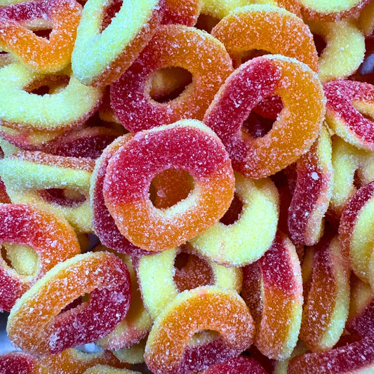 Sour Peach Rings | 12 Kg