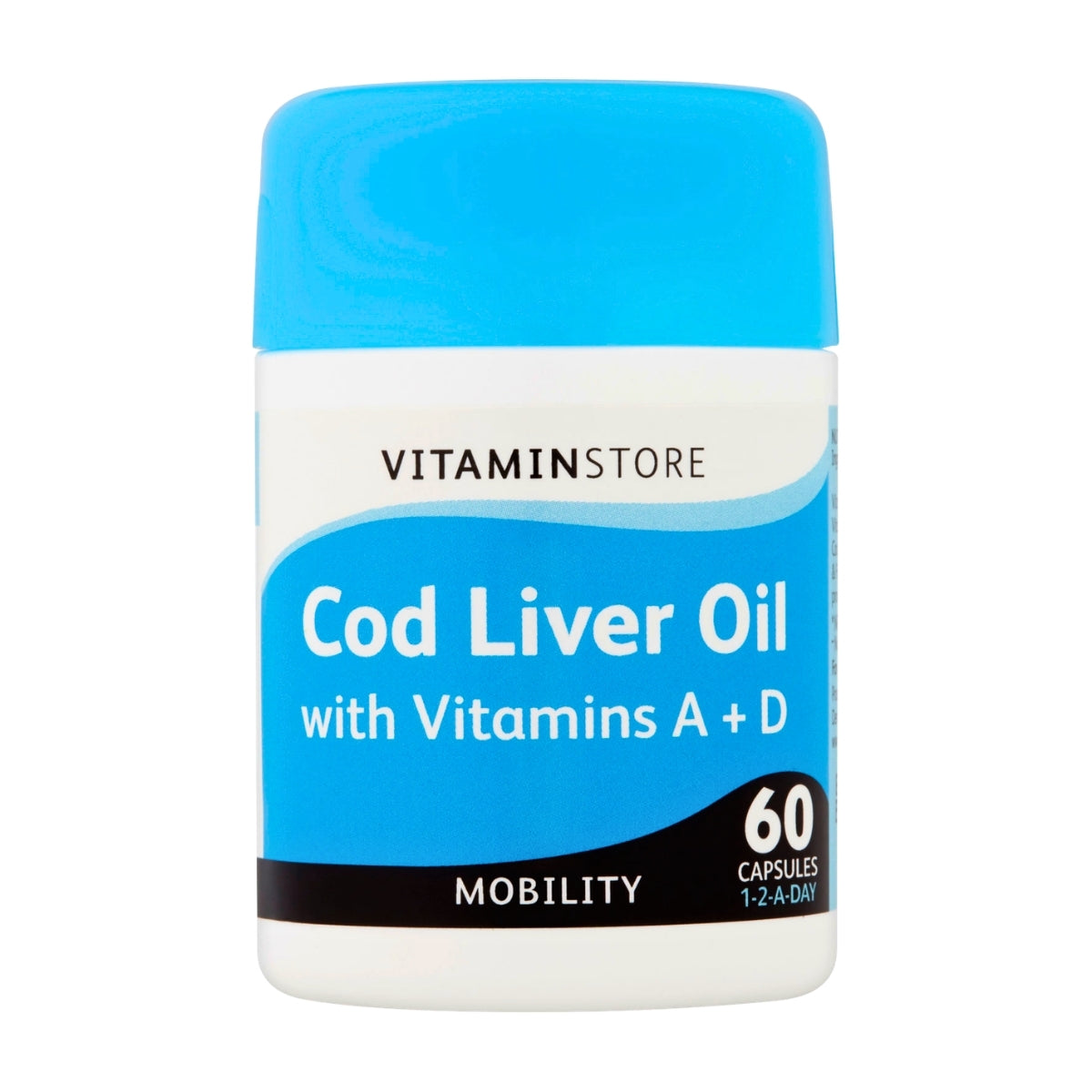 Vitamin Store Cod Liver Oil 500mg | 60 Capsules