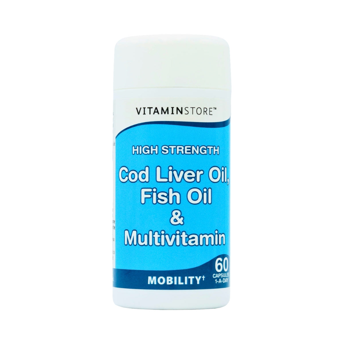Vitamin Store Cod Liver Oil + Multivitamins | 60 Capsules
