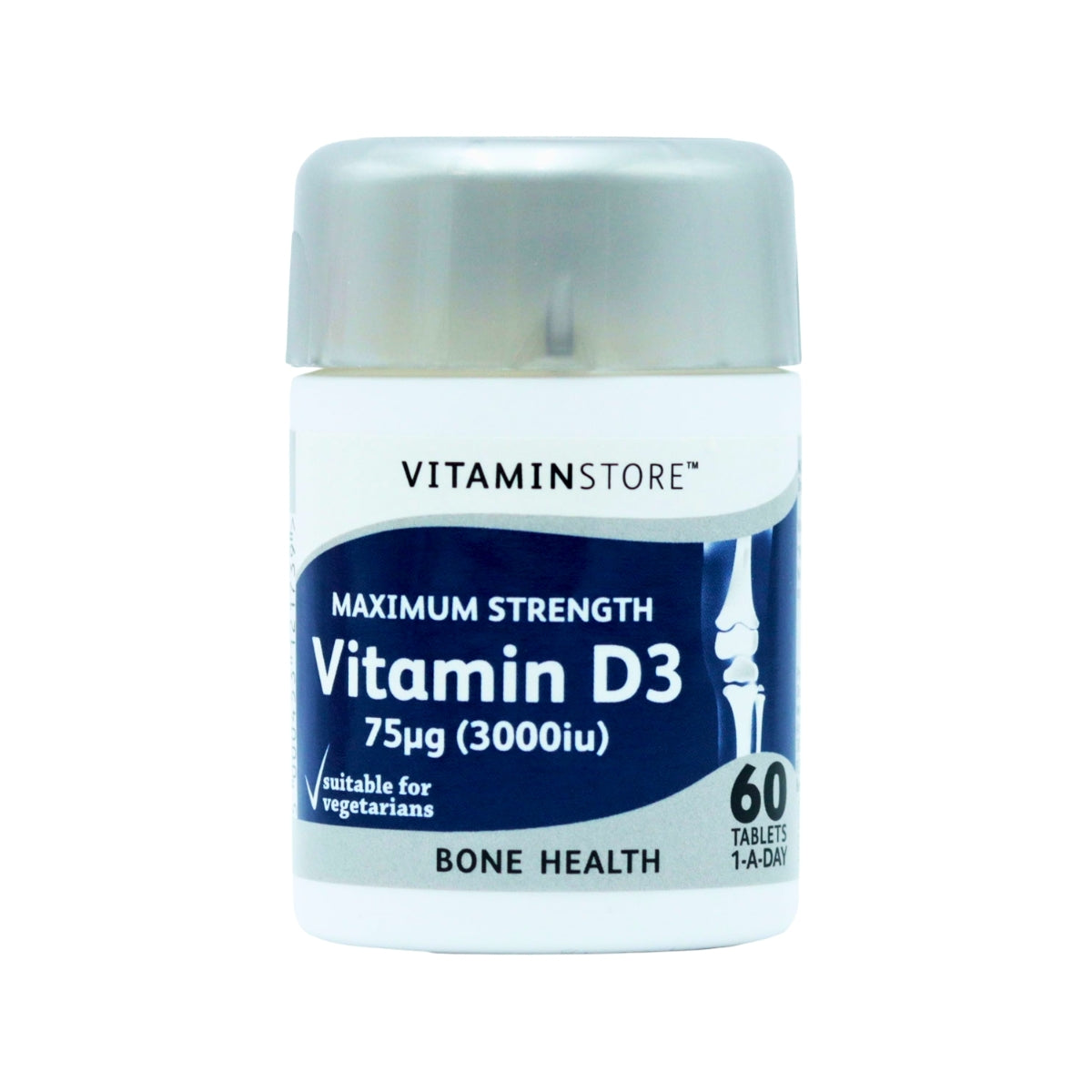 Vitamin Store Max Strength Vitamin D3 75µg | 60 Tablets