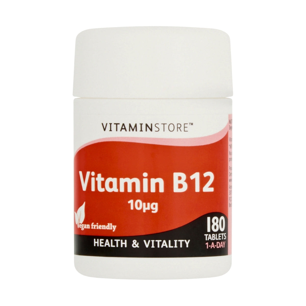 Vitamin Store Vitamin B12 10µg | 180 Tablets