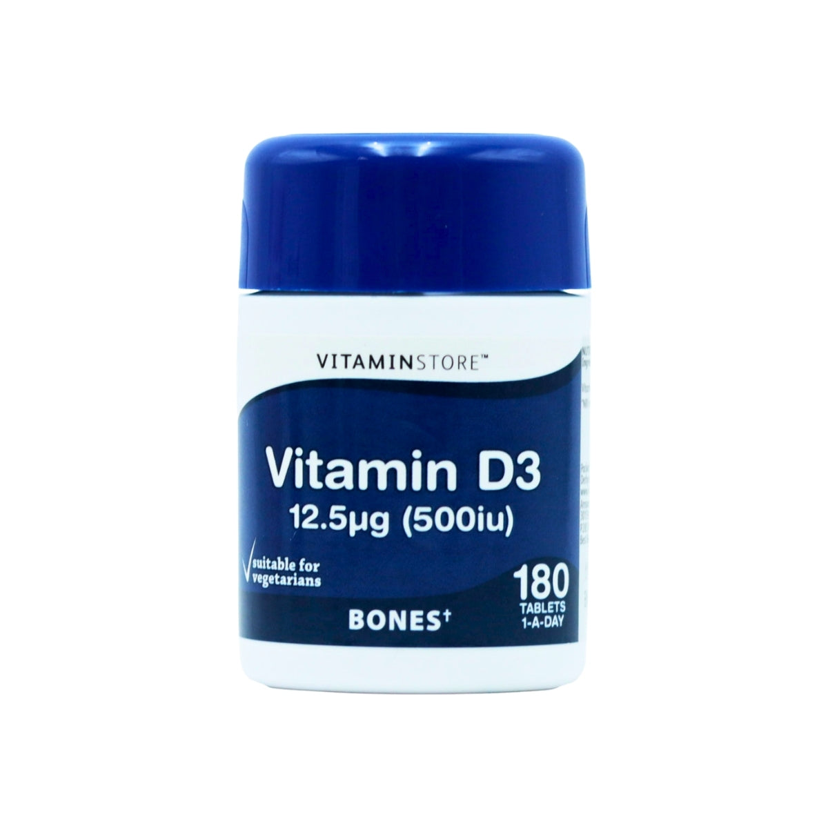 Vitamin Store Vitamin D 12.5µg | 180 Tablets