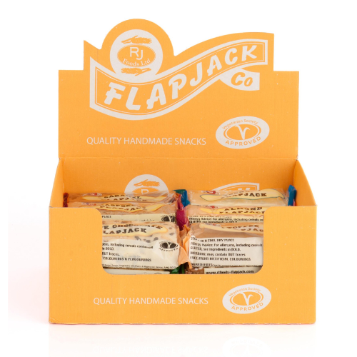 RJ Flapjacks - Plain (125g X Pack of 24)